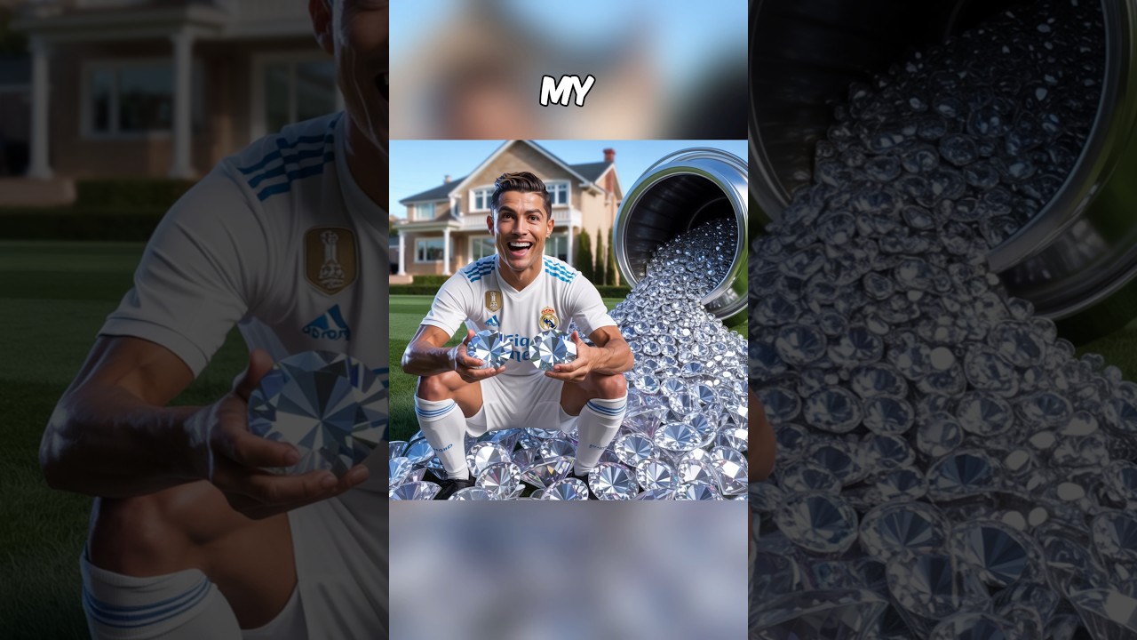 Ronaldo Created Fake Diamond Machine 💎