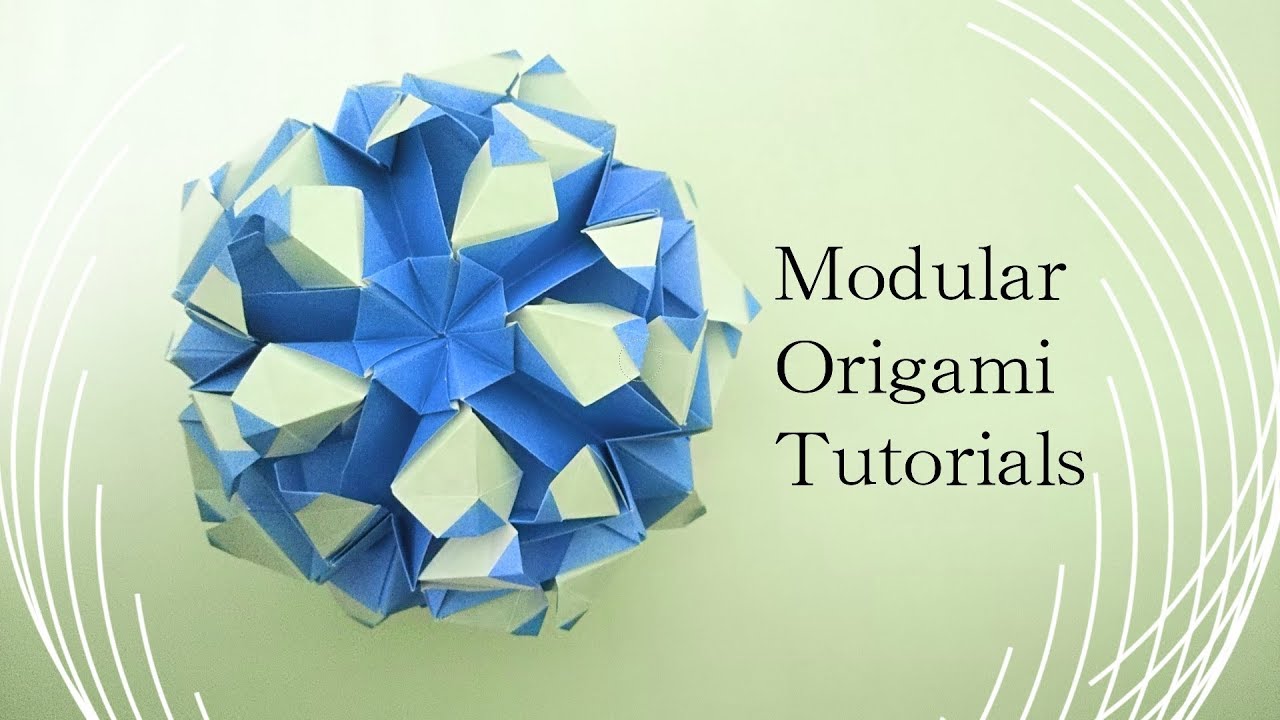 折り紙】くす玉 - Resolution / Origami Modular Kusudama
