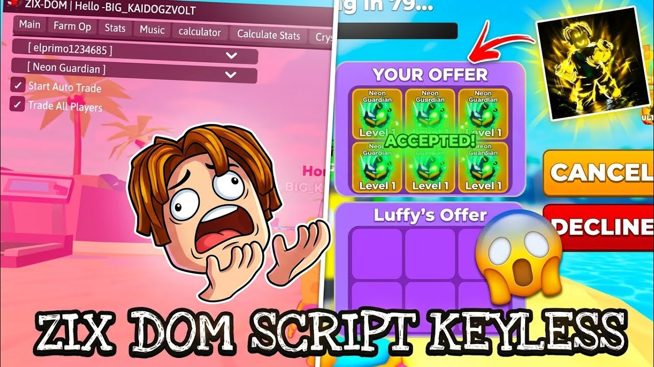 Muscle Legends SHOWCASE: ZIX DOM Keyless is OP Fast Strength