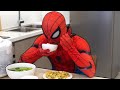 SPIDER-MAN IN REAL LIFE | Have a good lunch (Episode 4) | Bữa trưa của Người Nhện