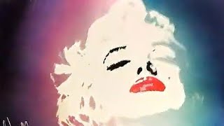 Marilyn Monroe painting by Spray Art Eden