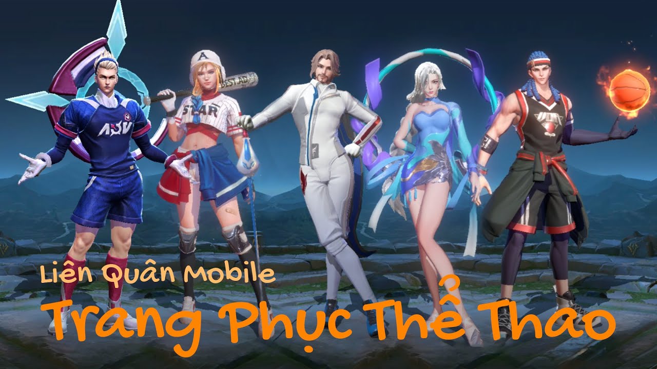 Trang phục Thể Thao trong Liên Quân Mobile – SkinGame