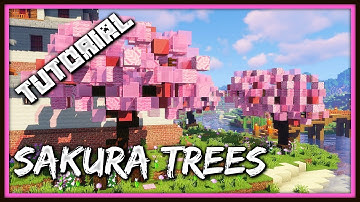 Sakura Trees | Minecraft Tutorial