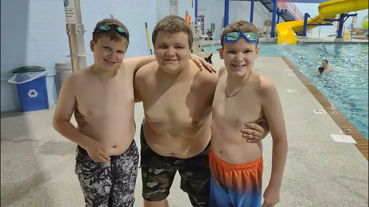 Me, Logan and Owen at Chaska Community Center Pool (October 6, 2022) Slideshow