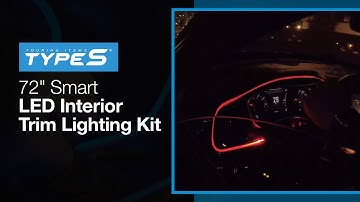 72" Smart LED Interior Trim Lighting Kit