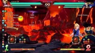 Dbfz new android 18 loops combo