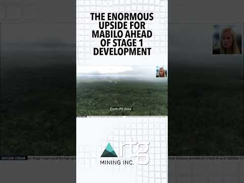The enormous upside for Mabilo ahead of Stage 1 development. #RTGMining