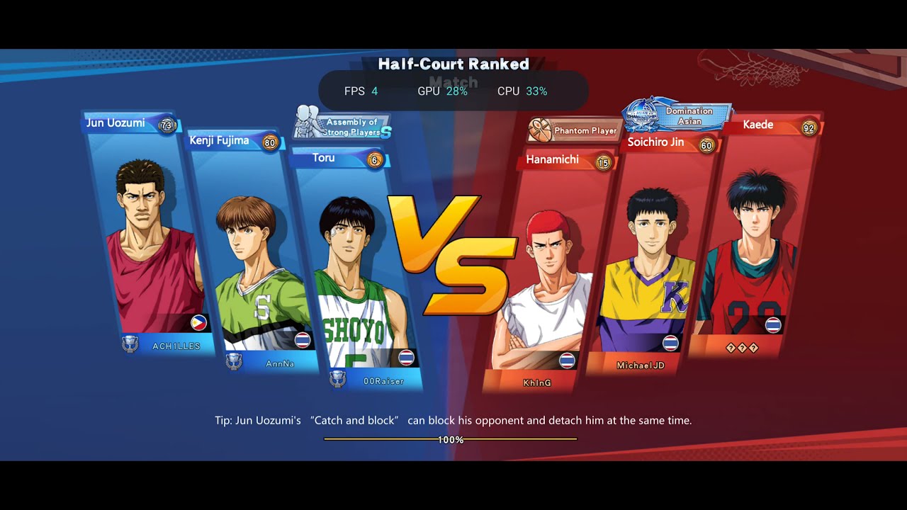 slam dunk mobile Jun uozumi