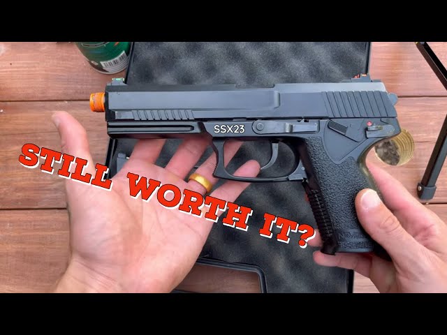 トイガン NOVRITCH SSX303 SOCOM Mk23 Novritsch SSX303 Stealth Gas Airsoft Rifle | RedWolf