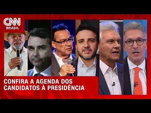 Eleições 2026: confira a agenda dos candidatos à presidência | BASTIDORES CNN