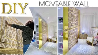 THRONE ROOM Mobile Wall DIY| HOW TO MAKE A MOVABLE WALL