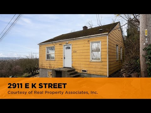 2911 E K STREET, Tacoma, WA home video tour