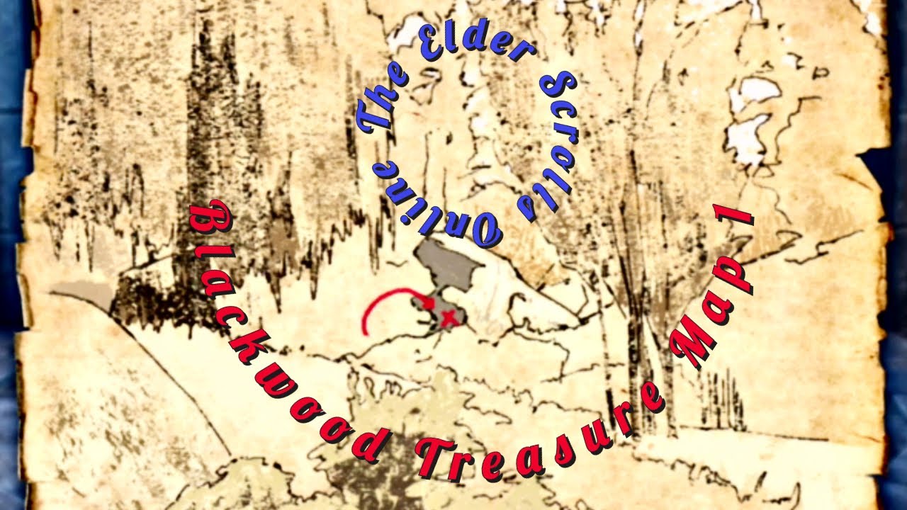 ESO Blackwood Treasure Map 1 The Elder Scrolls Online Blackwood