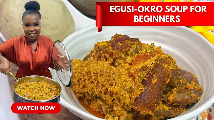 How to make Egusi & Okro Soup: The Easiest Recipe EVER!
