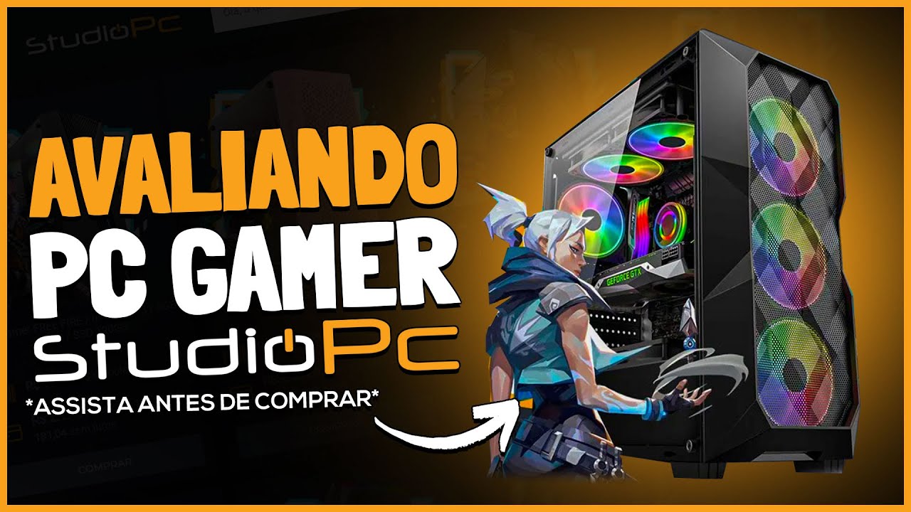 AVALIANDO PC GAMER NA STUDIO PC *assista antes de comprar* 