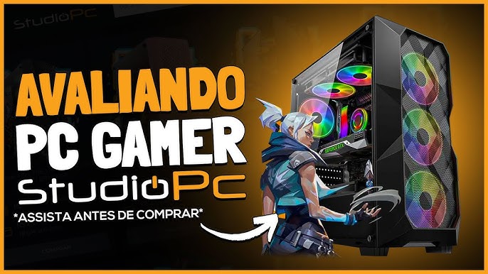 AVALIANDO PC GAMER DA STUDIO PC, É CONFIÁVEL? *assista antes de