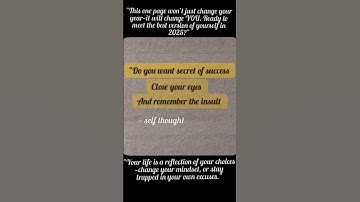 "Secret of Success"