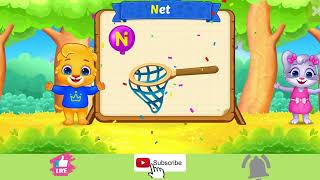 ¡Juego educativo ABC! juego atención! ¡Aprende una nueva palabra en inglés! ¡Juego para niños y más!