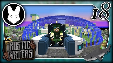 18 Seablock: Rustic Waters modpack! Villages & Seamoth