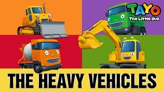 The Strong Heavy Vehicles l Meet Tayo's Friends #3 l Tayo the Little Bus