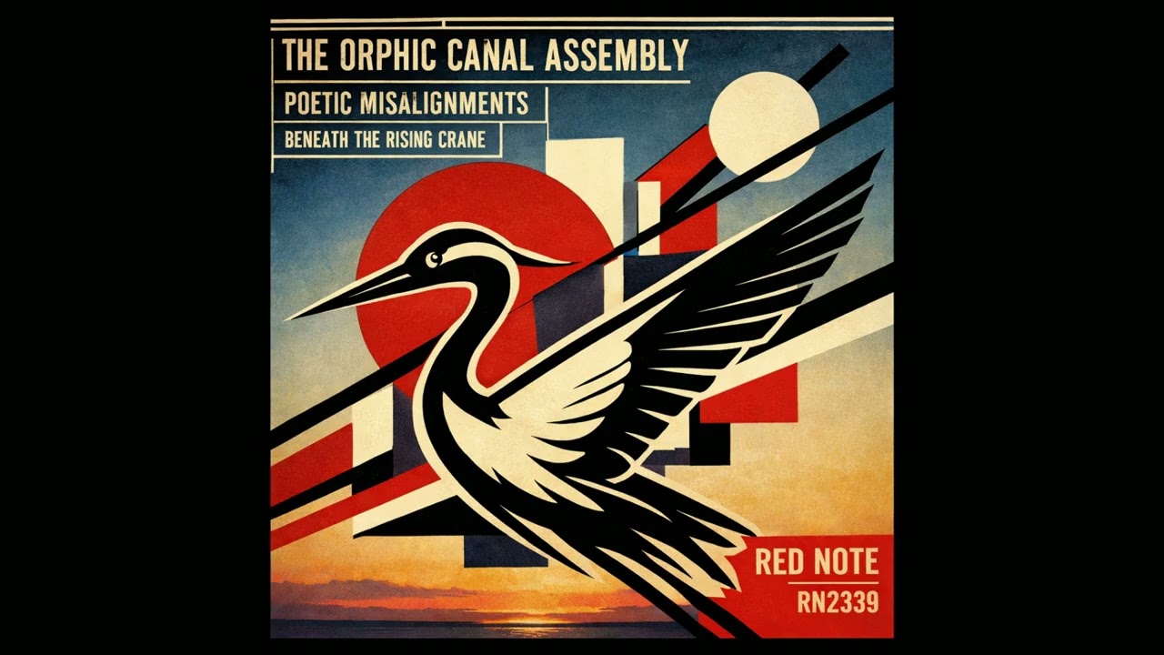 The Orphic Canal Assembly - Poetic Misalignments Beneath the Rising Crane - Red Note Jazz