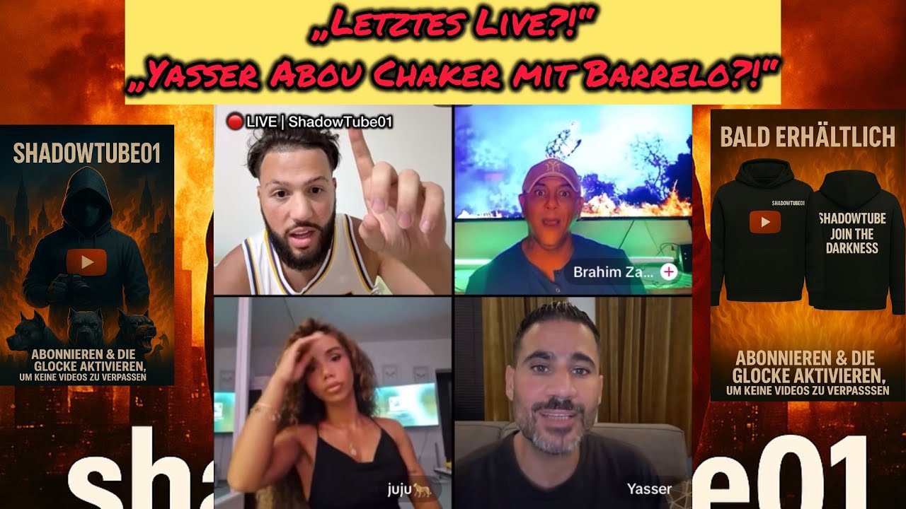 BARRELO rastet aus & bellt wie ein Hund – Yasser Abou Chaker: „Genieß dein letztes Live mit mir!“ 😳🔥