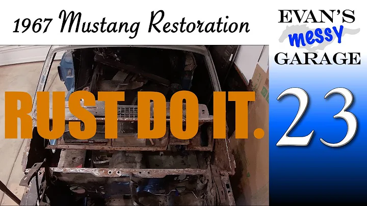 Rust Treatment using Corroseal Rust Converter - 67 Mustang Part 23