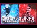 Gojo vs sukuna  batalha completa at agora