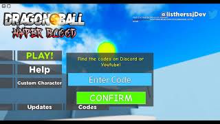Codes For Roblox Hyper Blood Goku Part 1