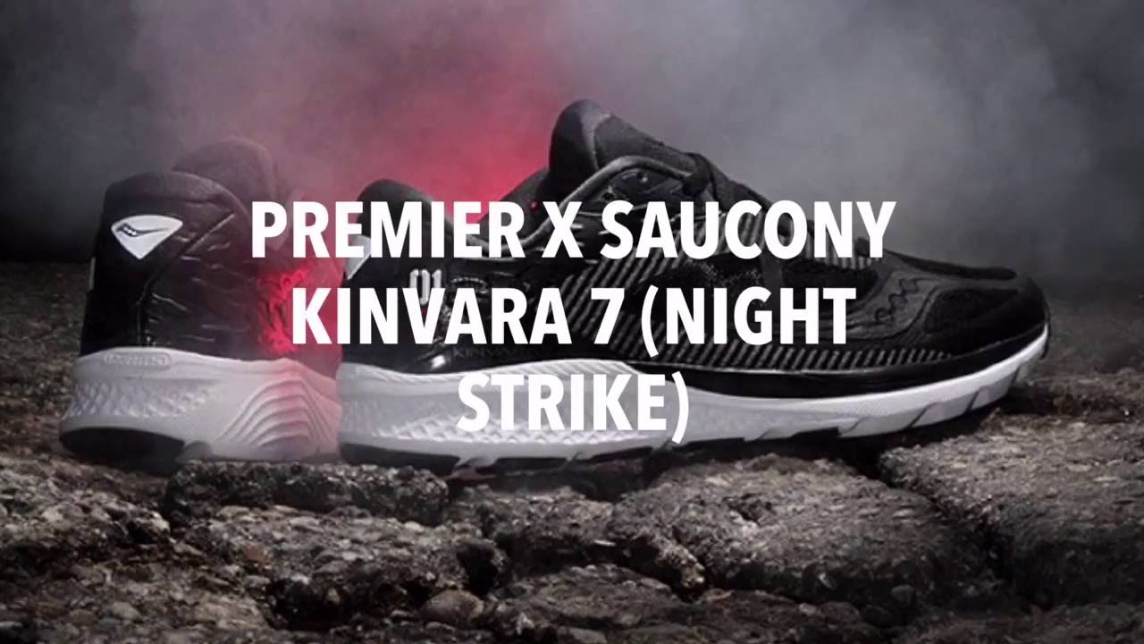saucony x premier kinvara 7 night strike