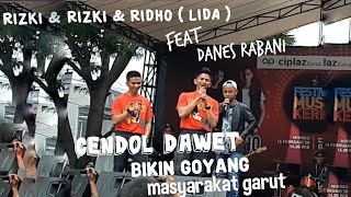 RIZKI & RIDHO ✖ DANES RABANI - PAMER BOJO ( CENDOL DAWET ) || @RAMAYANA MALL