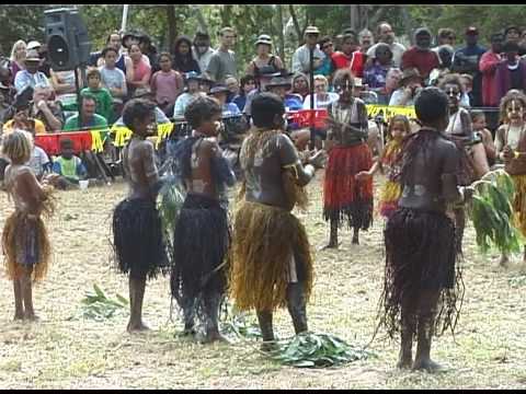 Lockhart River children at Laura Festival, Australia - YouTube