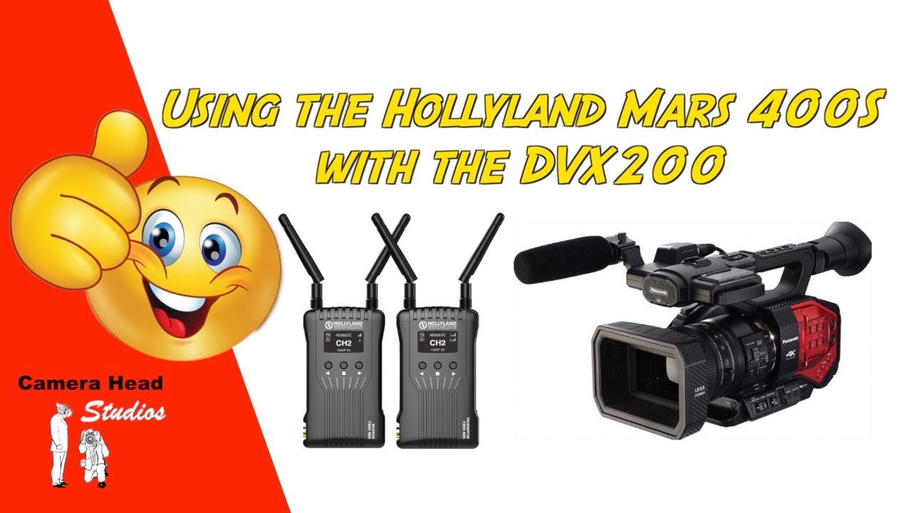 Using the Hollyland Mars 400S with the Panasonic DVX 200 YouTube