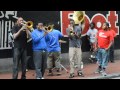 Jazz Band on Burbon/Canal St.  (Leave them a tip if you see them!)