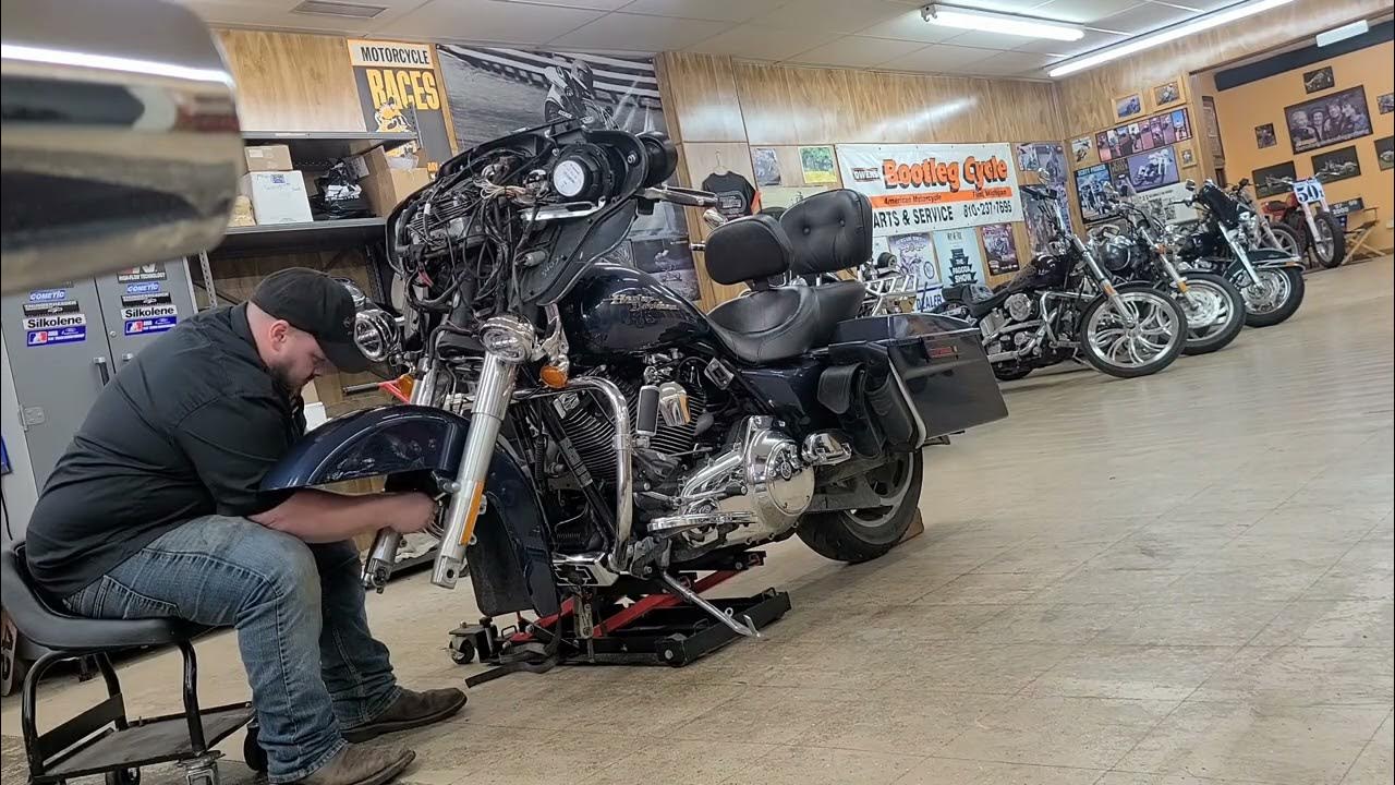 Wilbers Nivomat Suspension 2009 Harley Davidson YouTube