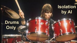 Rainbow - Long Live Rock&#39;n&#39;Roll - drums only. Isolated drum track.