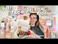 A full face only using viral tiktok products  are they really worth the hype