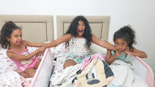 Sıla Ve Mira Yağmur U Paylaşamadı Yağmur Sıla Ve Mira Ile Uyumak İstedi Eğlence Tv