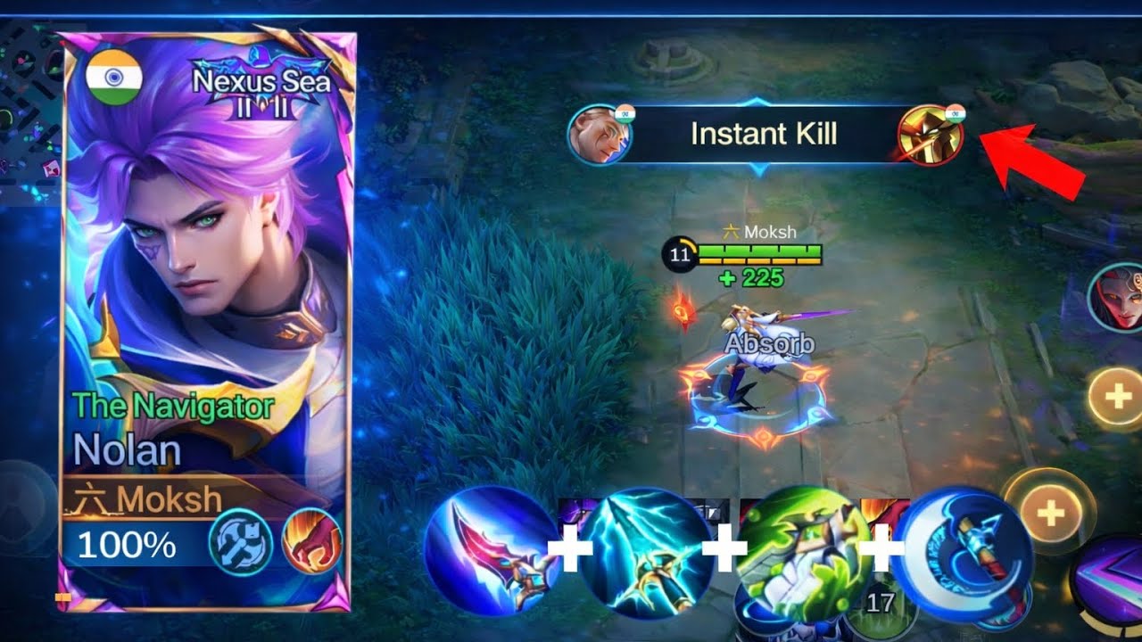 THIS BUILD IS 100% ILLEGAL | NOLAN ONE SHOT BUILD FOR TANKY HEROES TOO ⚡