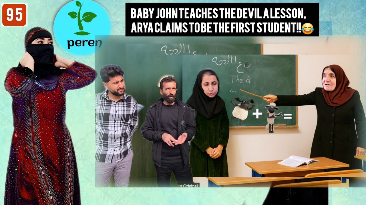 "John Baby teaches the devil a lesson, Aria claims to have been a first-class student!!"😄