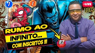 RUMO AO INFINITO E AVANTE MARVEL SNAP | BATALHA COM INSCRITOS  10