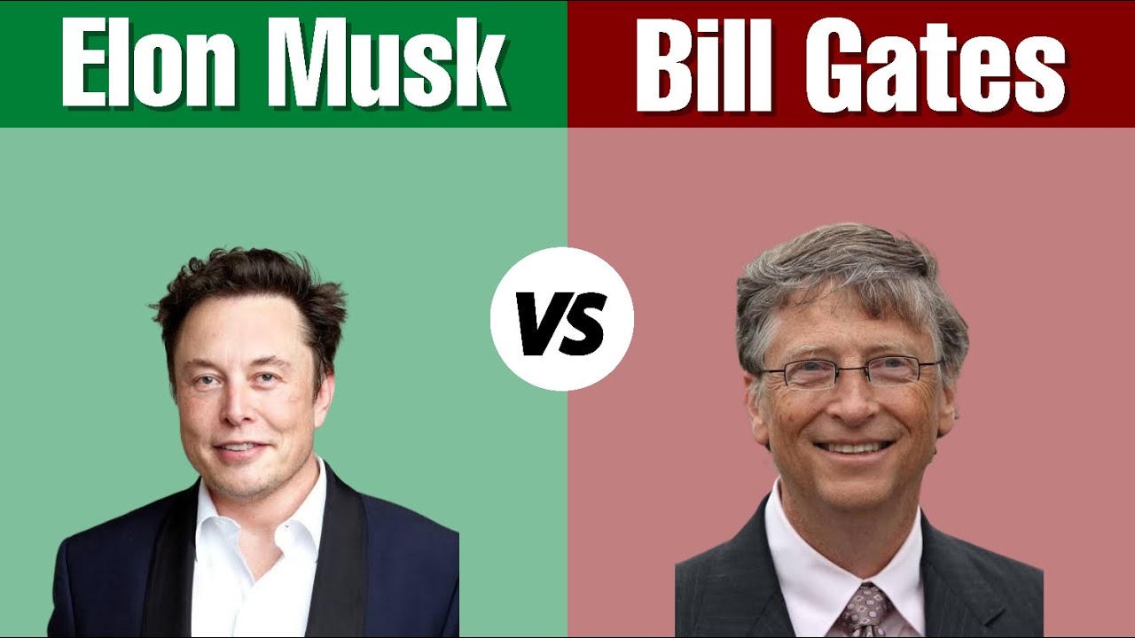 Elon Musk vs Bill Gates comparison | Bill Gates | Elon Musk | Bill