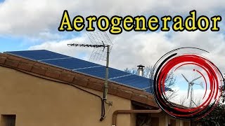 Aerogenerador funcionando: más energía renovable