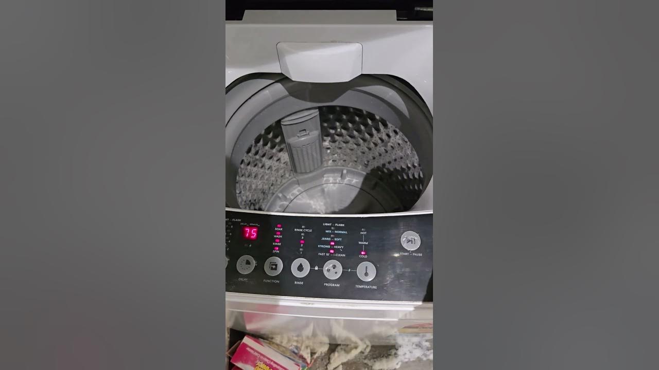 washing machine malfunction YouTube