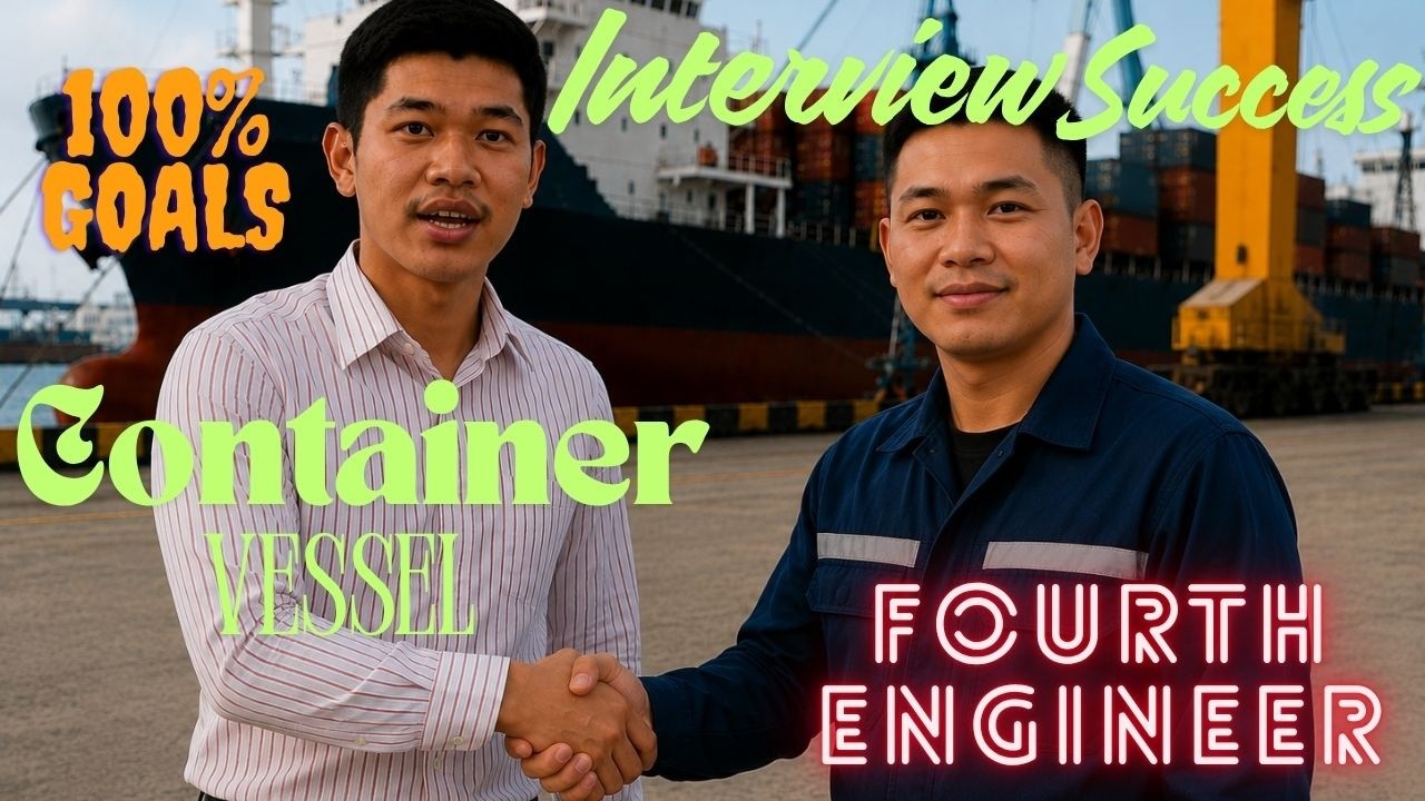Interview Success for Marine Fourth Engineer (4E) on Container Ship, Questions and Answers