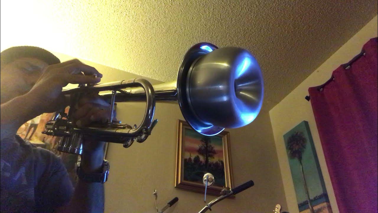 Jazz trumpet with mute. YouTube