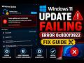 Windows 11 May 2026 Update Failing with Error 0x800f0922 – Here’s How to Fix It