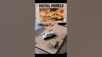 diecast metal SU-85. KV-2 Tank finished. VMS decal solution #soviet