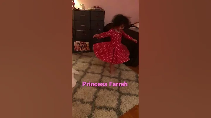 Princess Farrah spinning