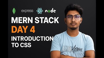 ✨ MERN Stack Tutorial Day 4 | Introduction to CSS for Beginners